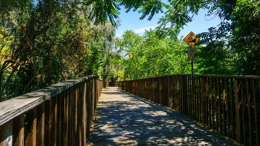 Los Gatos Downtown Historic District or Vasona Lake landmark